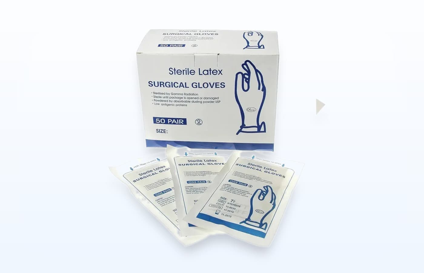 Surgical Latex Gloves product image